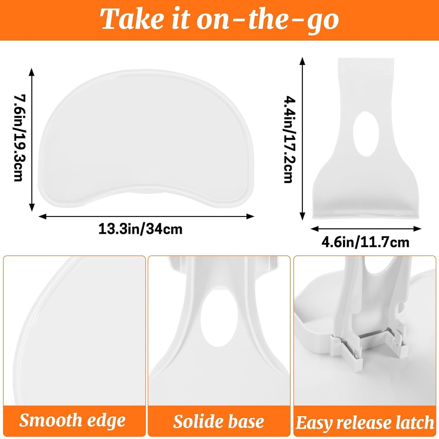 Gnegni Seat Tray Attachment Accessory Compatible with Bumbo Floor Seat